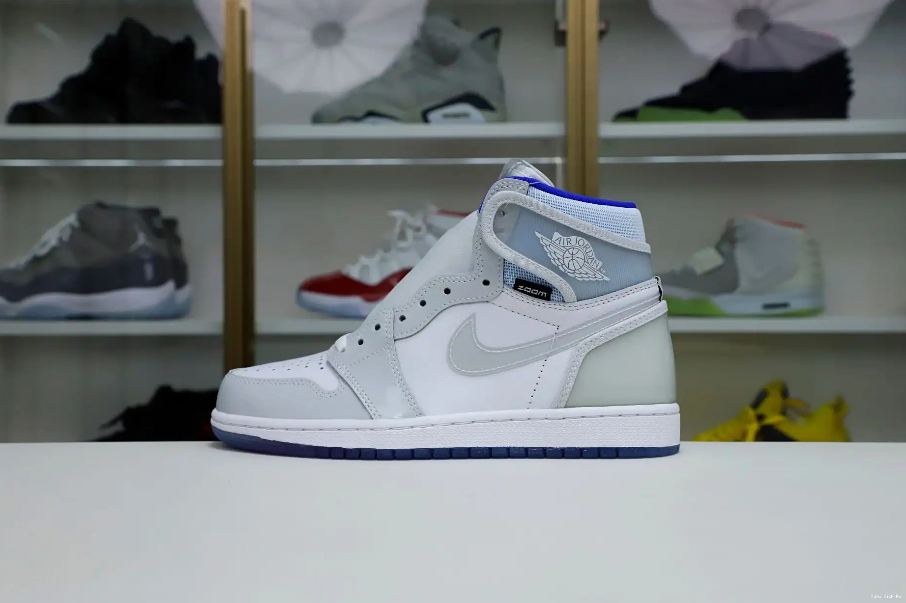 1 ZOOM JORDAN HIGH AIR Kimikick BLUE' 'RACER 0526